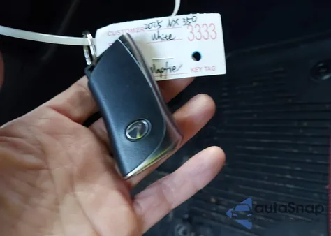 2025 Lexus Nx 350 z USA, uszkodzony, nr VIN 2T2AGCEZXSC084048